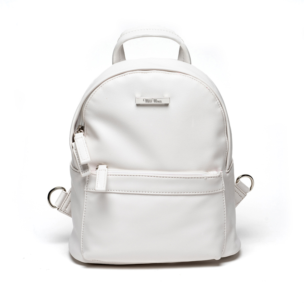 White Backpack – Mila Marie